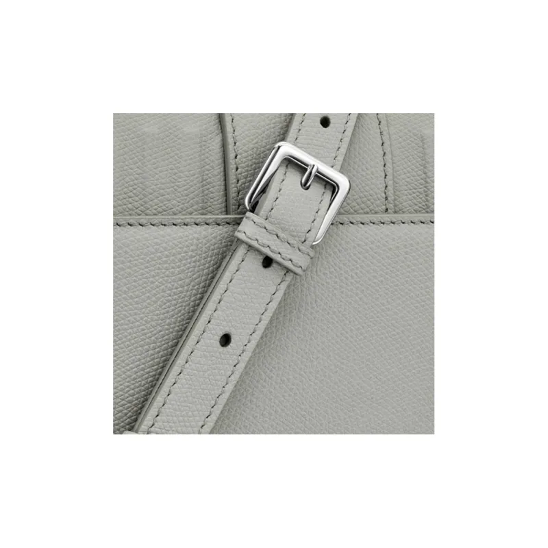 DIOR 30 Montaigne Grained Calfskin Box Bag Crossbody Bags Shoulder Bags Women's Gray-5