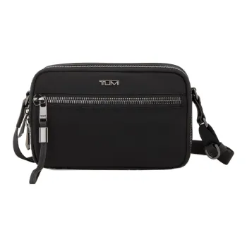TUMI Nylon Shoulder Bag Crossbody Bag Women's Black