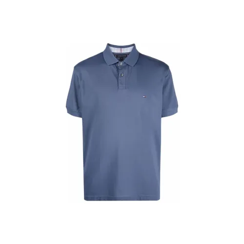 Tommy Hilfiger Polo Shirts Men Blue