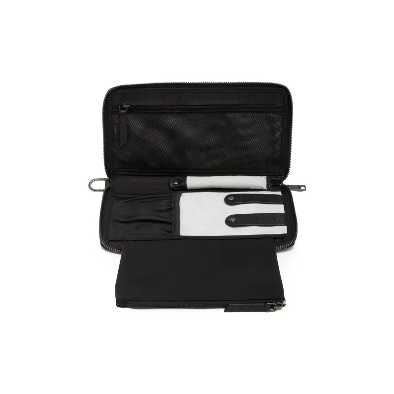 TUMI Voyageur Nylon Clutch Wallet Unisex Black-1