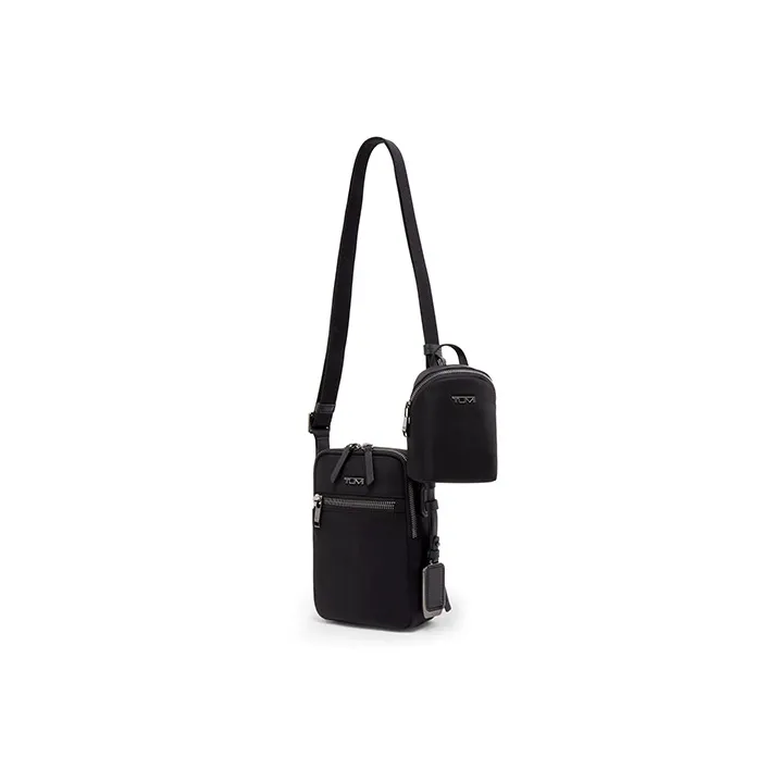 TUMI Voyageur Nylon Shoulder Bag Crossbody Bag Women's Black-3