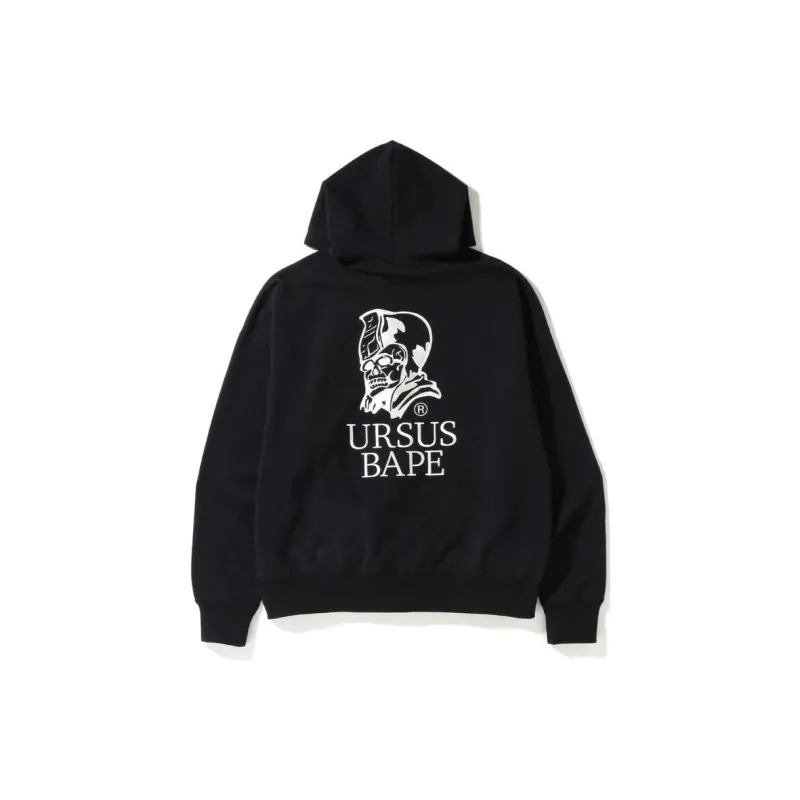 Bape Ursus Loose Fit Zip Up Hoodie-1