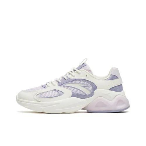 Anta Life Collection Durable Breathable Low-Top Sports Casual Shoes Women's Purple White