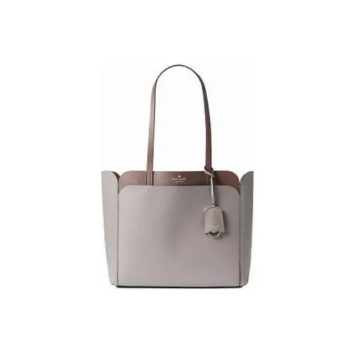 Kate Spade Magnolia Street Double Pocket Tote Bag Medium Soft Taupe