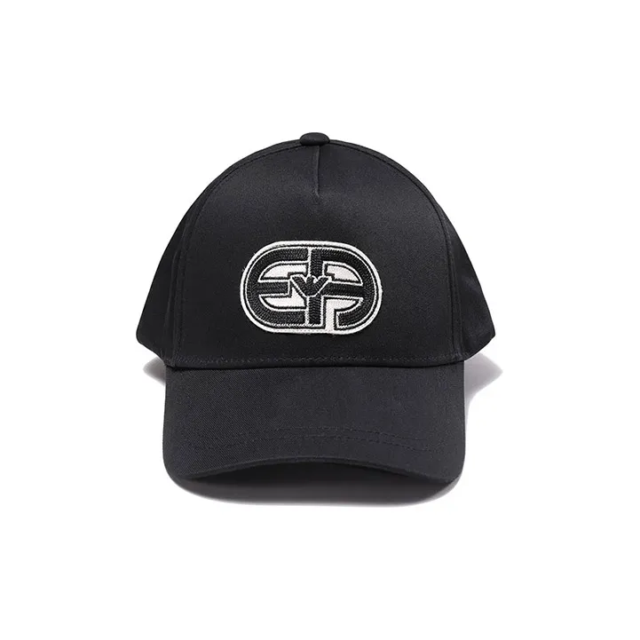EMPORIO ARMANI SS23 Baseball Caps Men Black-1