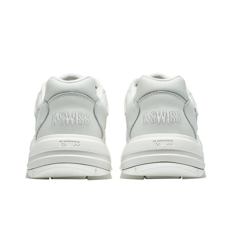 KSWISS Anti Slip Wear Resistant Low Top Sports Casual Shoes White-4