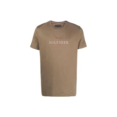 Tommy Hilfiger T-Shirts Men Army Green