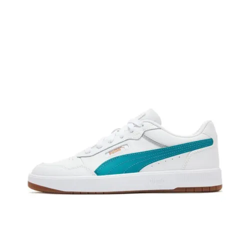 PUMA Court Ultra Skateboard Shoes Unisex Low-Top White/Blue