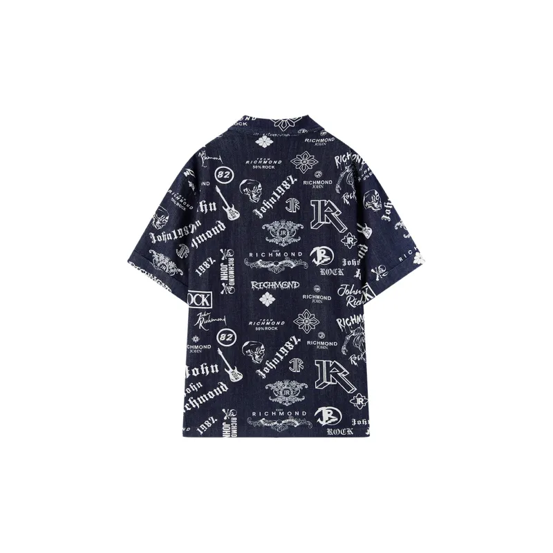 JOHN RICHMOND Shirts Men Black-1