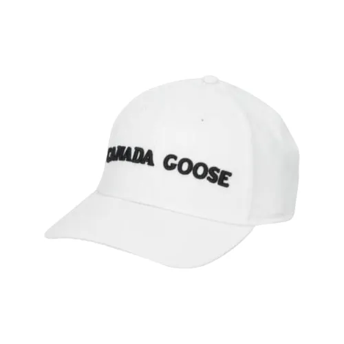 Canada Goose Baseball Caps Unisex White