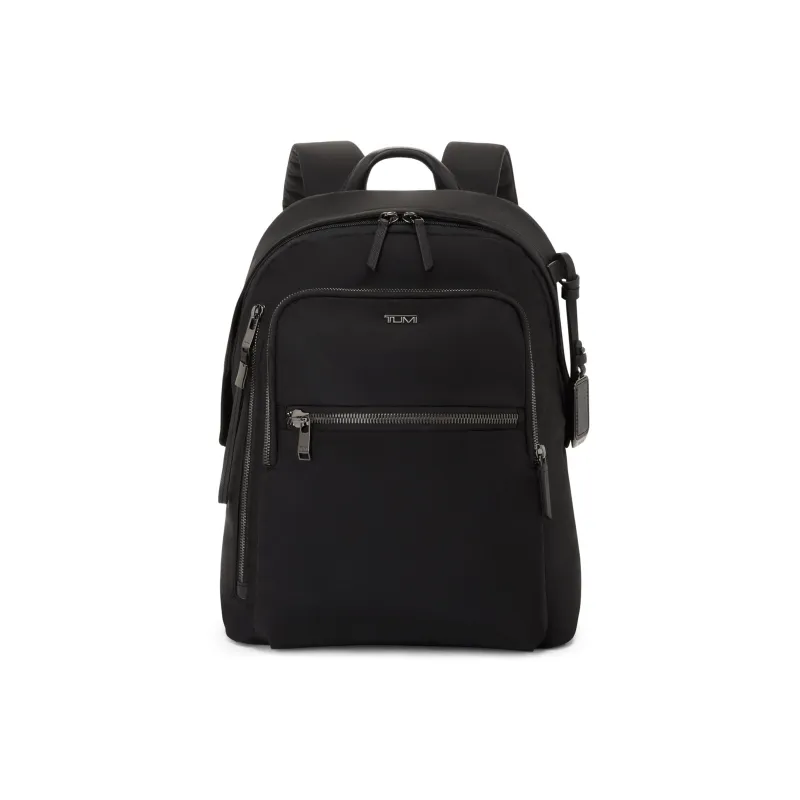 TUMI Nylon Backpack Medium Size Unisex Black-0