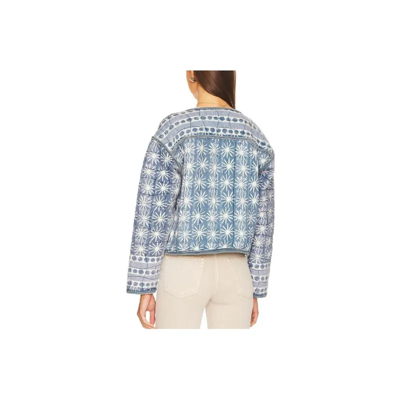FREE PEOPLE Jackets Women's Blue-1