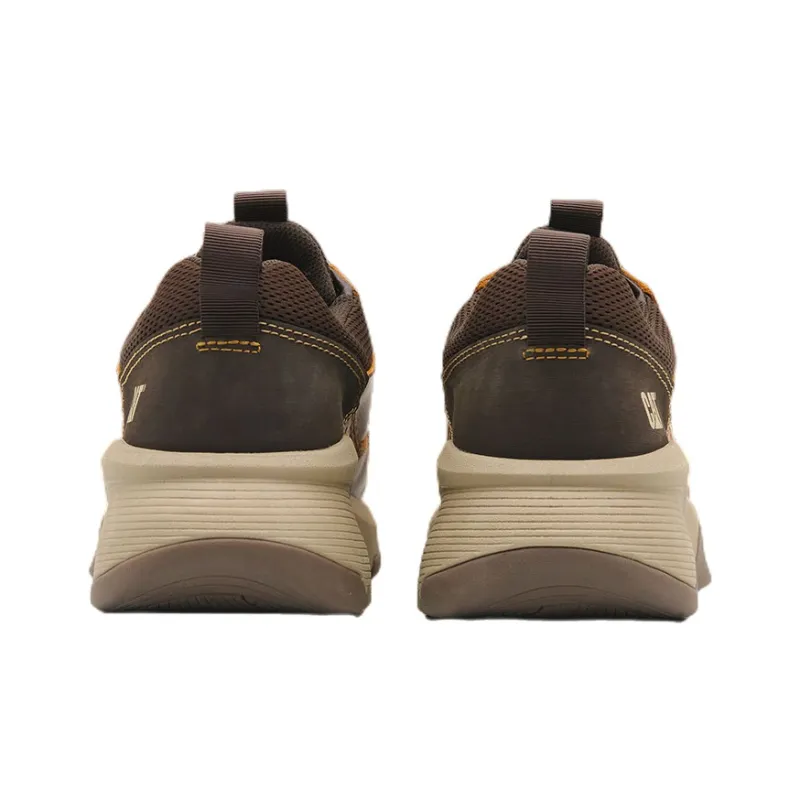 CAT City Sport Low Abrasion Resistant Low Top Outdoor Shoes Men's Brown Red-3