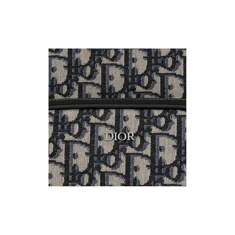DIOR Cow Leather Sling Bag, Shoulder Bag, Crossbody Bag Regular Men's Beige And Black-4