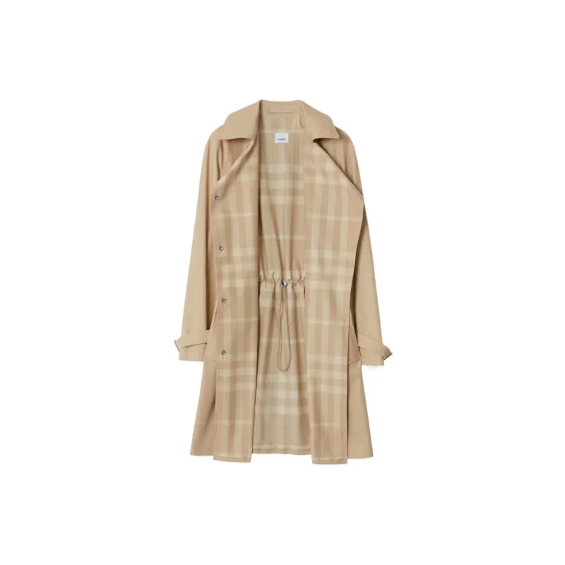 Burberry SS23 Coats Women's Khaki-1