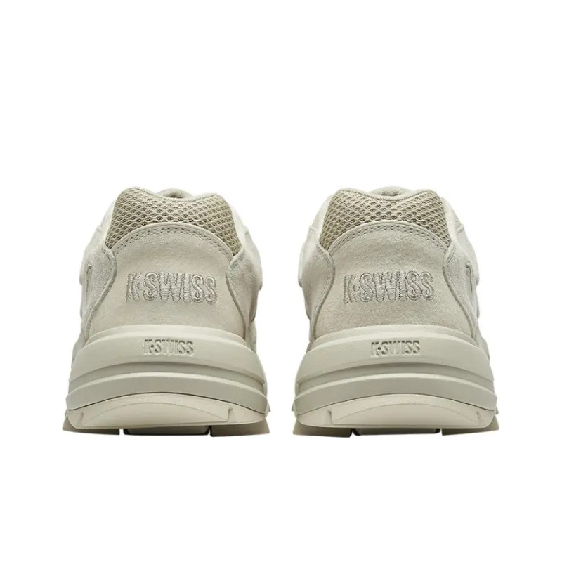 KSWISS Shock Absorbers With Slip Resistant Features Low Top Sports Casual Shoes Beige-4