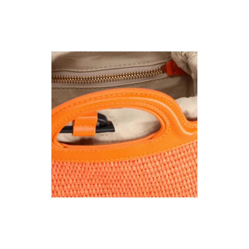 MARNI Logo Embroidered Bucket Bag-3
