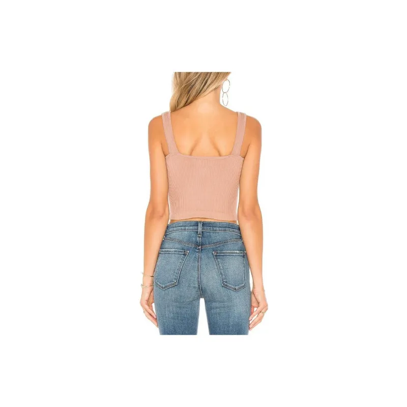 FREE PEOPLE Tank Tops Women's Nude-1