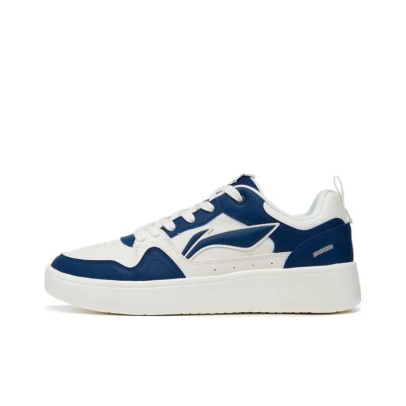 LiNing Xingchu 2.0 Low Top Skateboard Shoes Men's Blue White-0