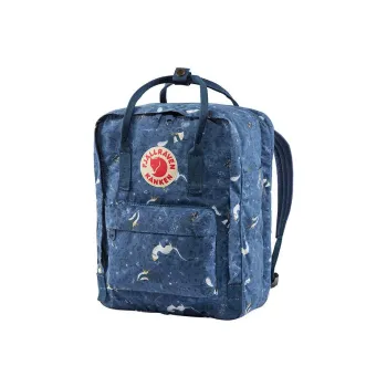 Fjallraven Kanken Cotton With Polyester Laptop Backpack Regular Unisex Blue