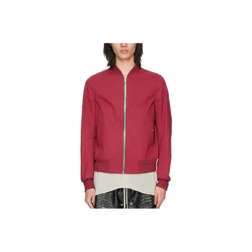 RICK OWENS SS23 Jackets Men Maroon