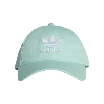 Adidas Originals Cotton Baseball Caps Unisex Mint Green