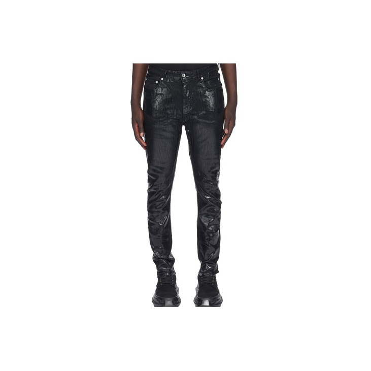 Rick Owens Drkshdw Black Denim on Sale & Authentic - POIZON