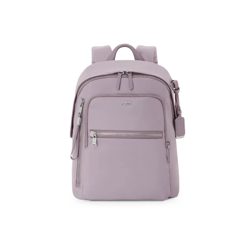 TUMI Nylon Backpack Medium Size Unisex Lilac Purple-0