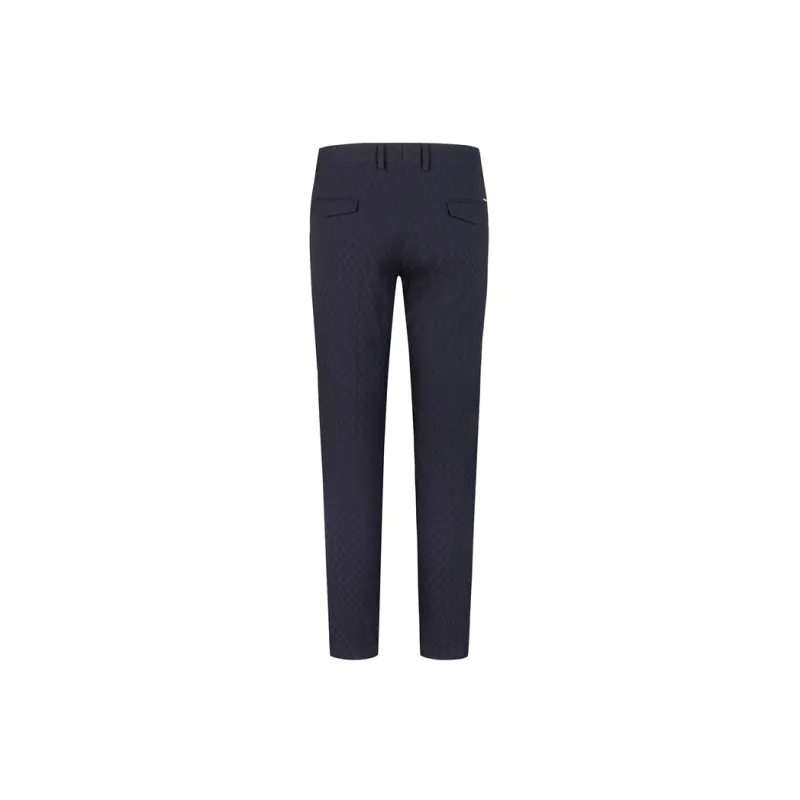 DAVID NAMAN Casual Pants Men Navy Blue-1