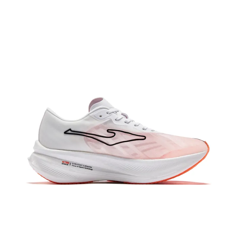 Erke Zhijing 1.0 Cushioned Slip Resistant Low Top Qi Technology Running Shoes Women's Swan Color-1