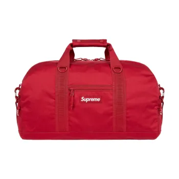 Supreme Nylon Luggage Bag Shoulder Bag Crossbody Bag Handbag Regular Unisex Red