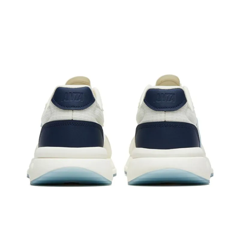 Anta Anti Slip Wear Resistant Sports Casual Shoes White Gray-2
