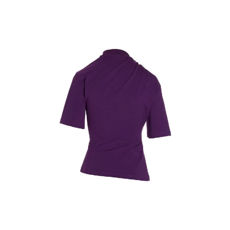 Jacquemus T-Shirts Women's Dark Purple-1