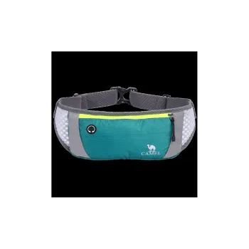 CAMEL Polyester Cell Phone Pouch Crossbody Bag Fanny Pack Unisex