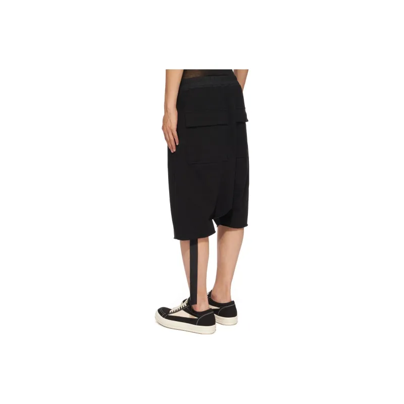 Rick Owens DRKSHDW SS23 Casual Shorts Men's Black-1