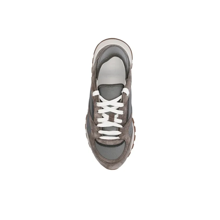 Brunello Cucinelli Monile Sports Casual Shoes Women's Gray-4