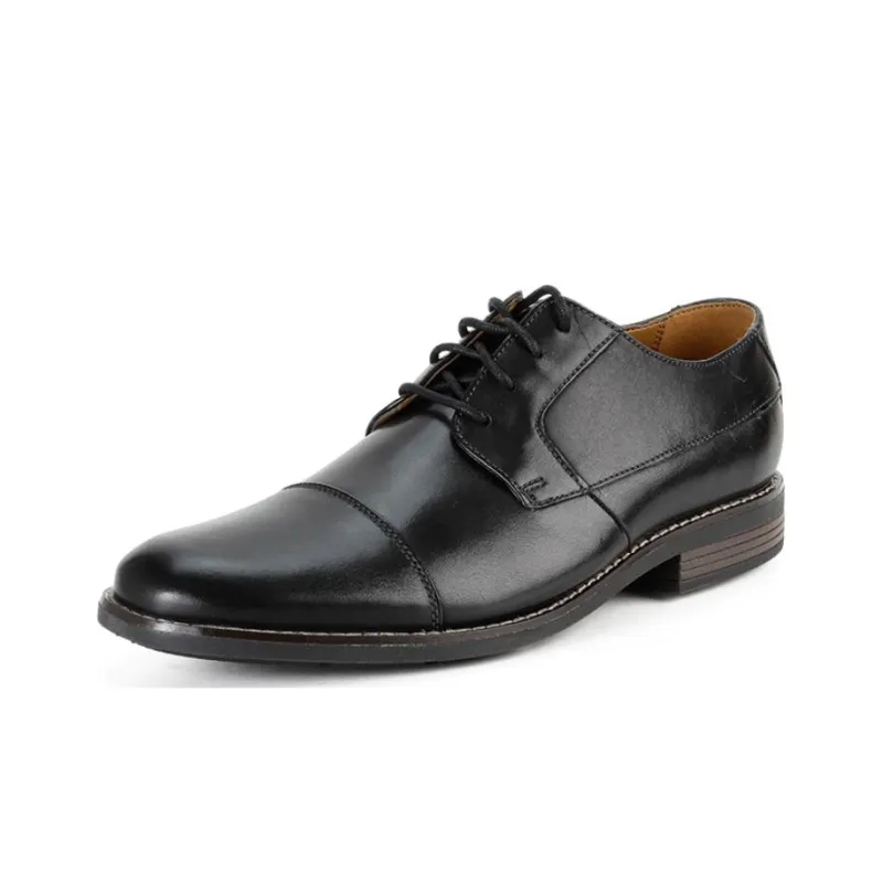 Clarks Dress Shoes Men Low Top Black-1