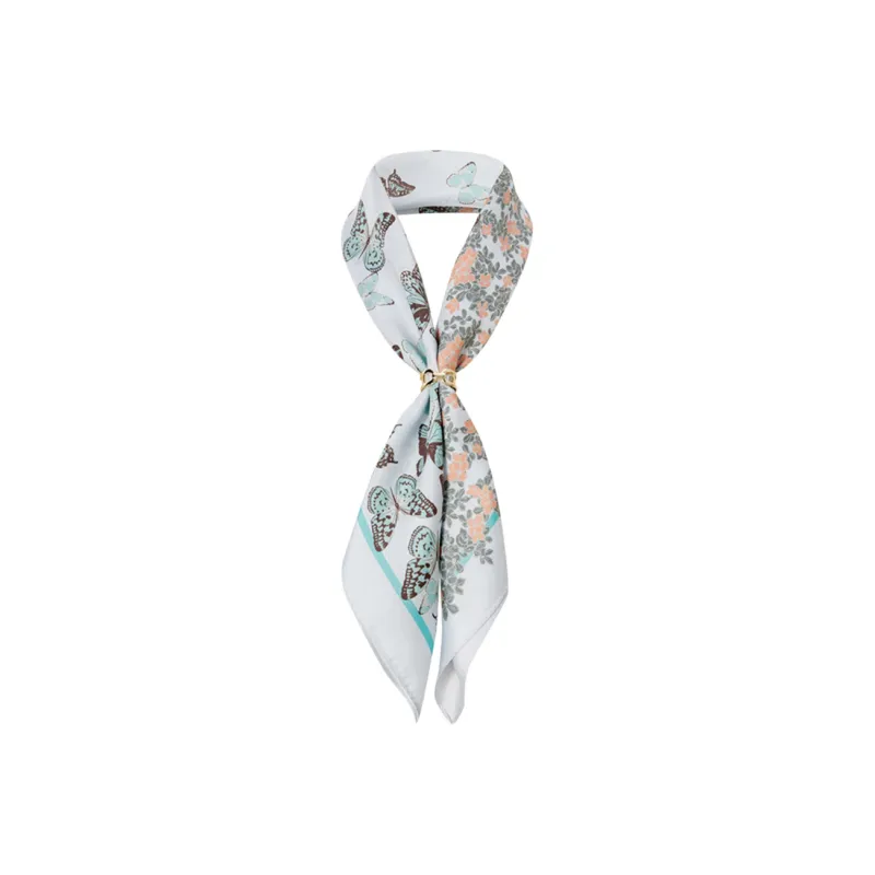WENSLI Silk Scarves Women's-3