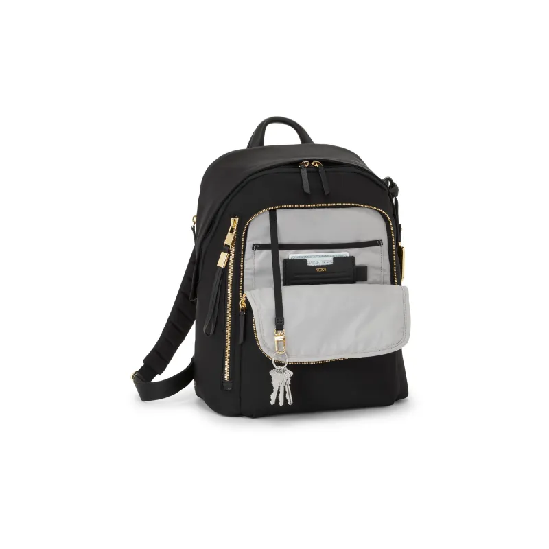 TUMI Nylon Backpack Regular Unisex Black & Gold-5