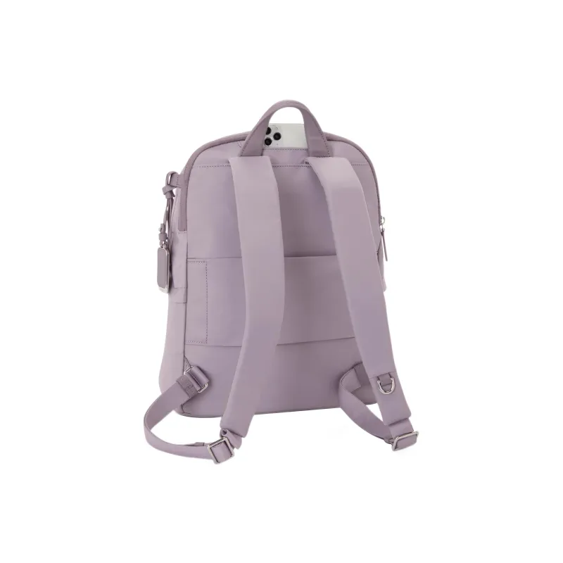 TUMI Nylon Backpack Medium Size Unisex Lilac Purple-3