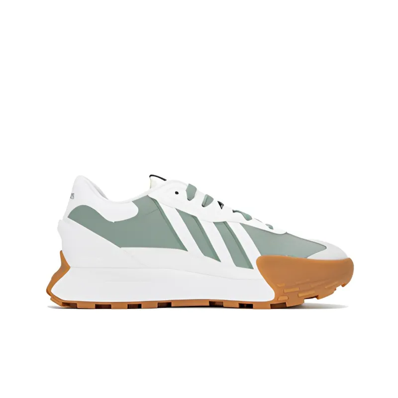 adidas neo Futro Mixr White Olive Green-1