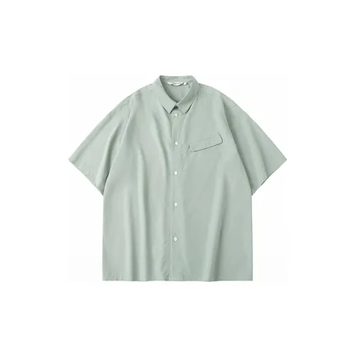 YOSHIYOYI Shirts Unisex Green