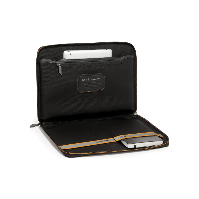 TUMI McLaren Collaboration Fabric Briefcases Clutches Men's Black-2