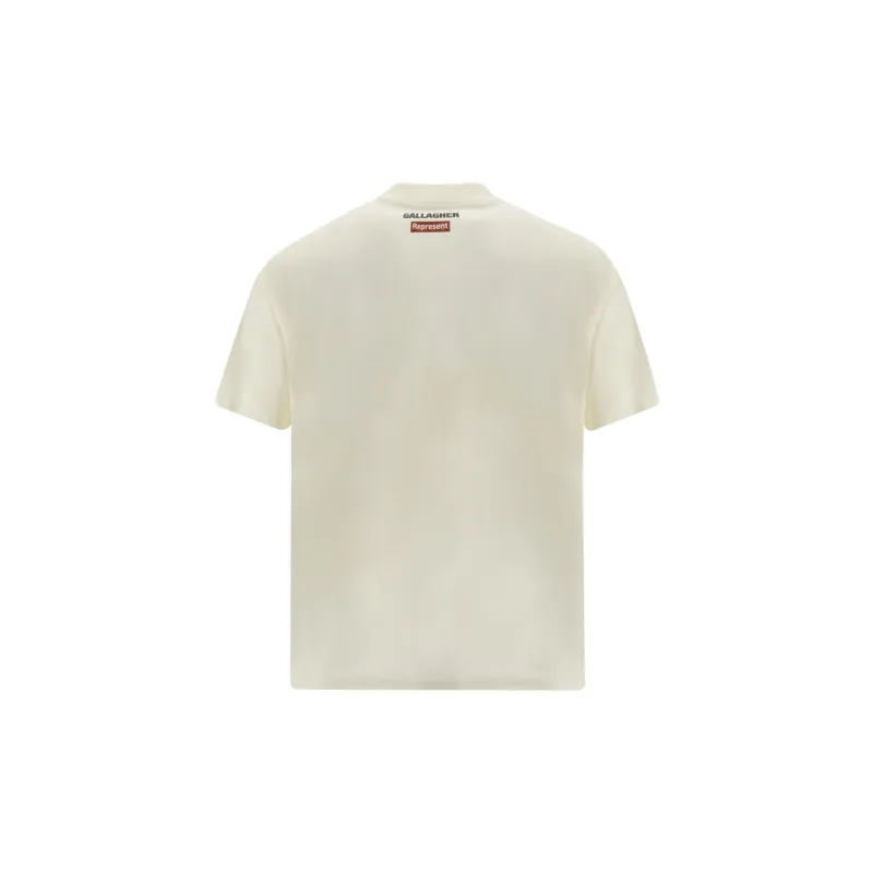 REPRESENT Logo Printed Crewneck T-Shirt-1