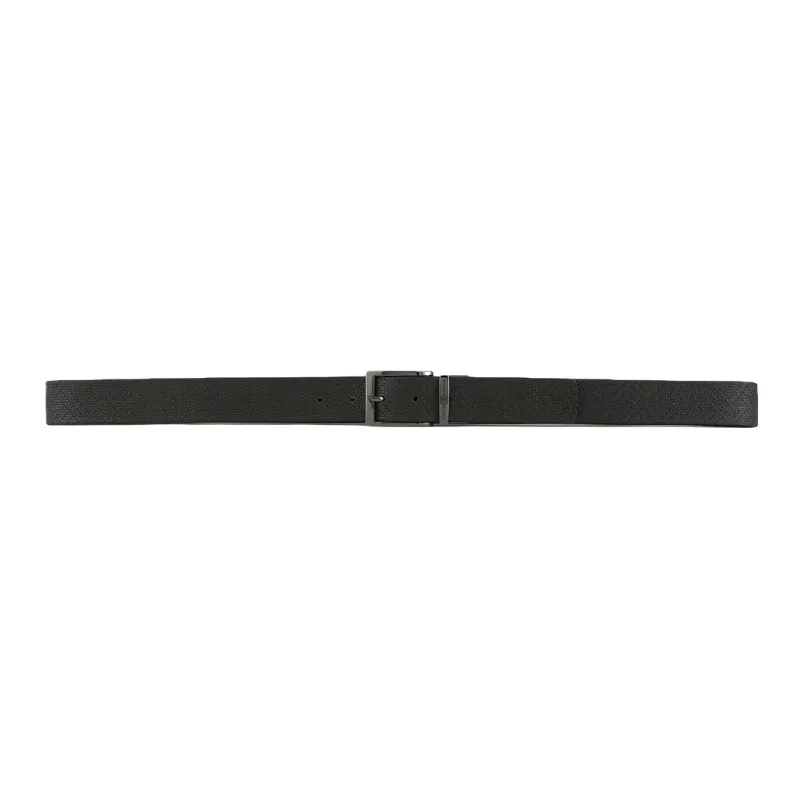 EMPORIO ARMANI Cow Leather Leather Belts Men's Width  3.5cm-1
