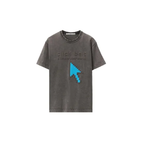 Alexander Wang T-Shirts Unisex Carbon Gray