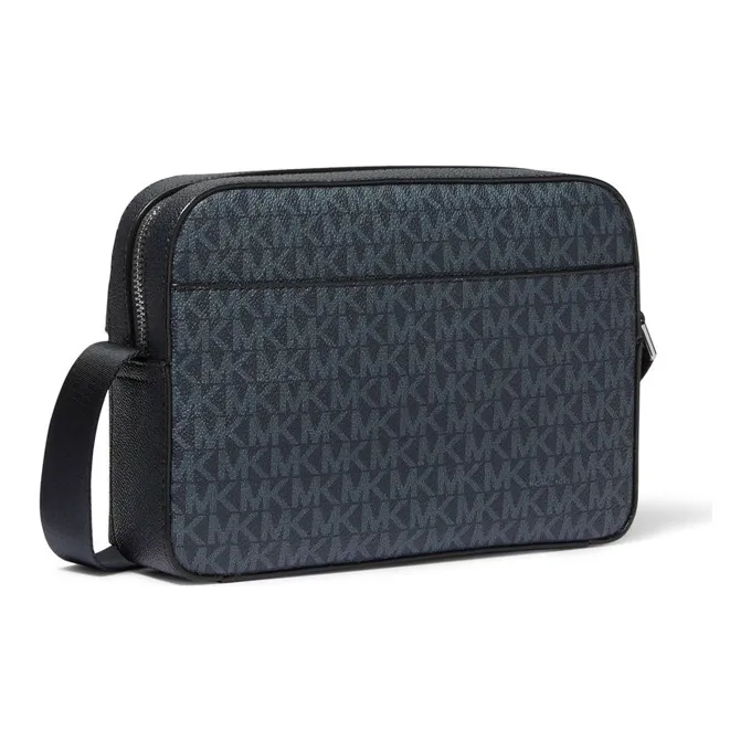 MICHAEL KORS Hudson Zippers Shoulder Bag, Crossbody Bag Men's Marine Blue-1