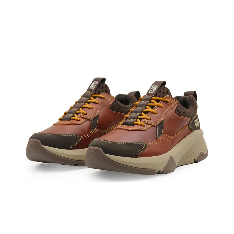 CAT City Sport Low Abrasion Resistant Low Top Outdoor Shoes Men's Brown Red-1
