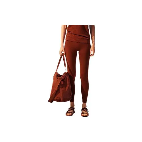 UNIQLO Sports Pants Women's Light Brown