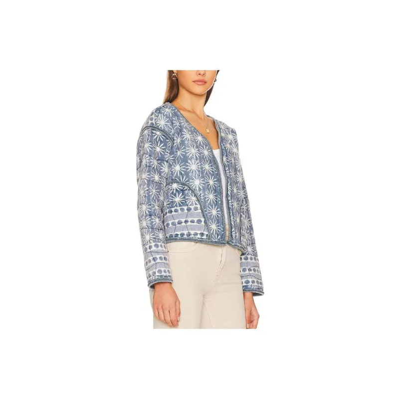 FREE PEOPLE Jackets Women's Blue-2